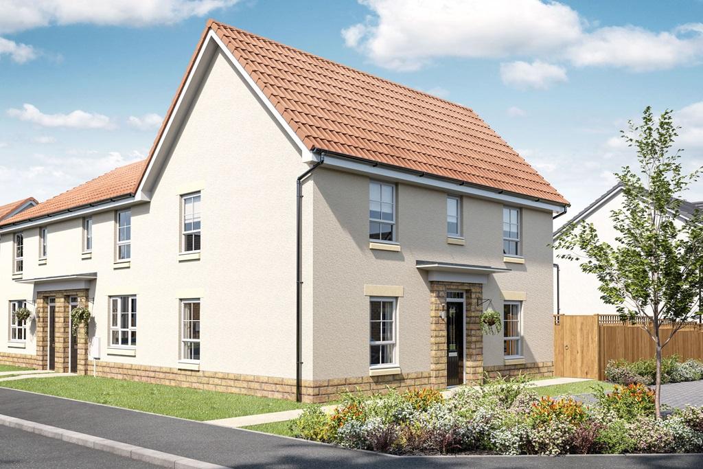3 bedroom terraced Meldrum house type