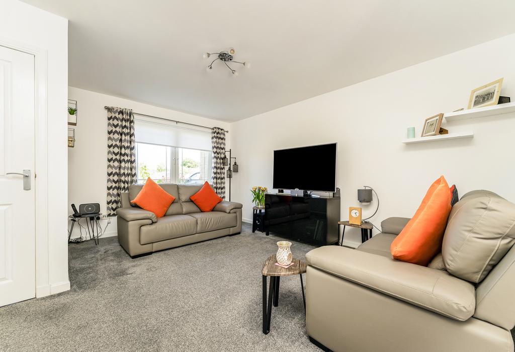 Clement Drive, Airdrie, Lanarkshire 3 bed end of terrace house for sale