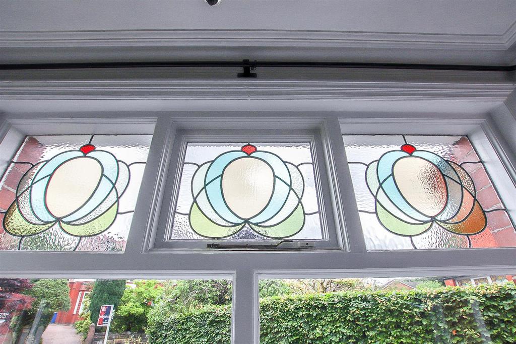 Dining Room Stained Glass Window
