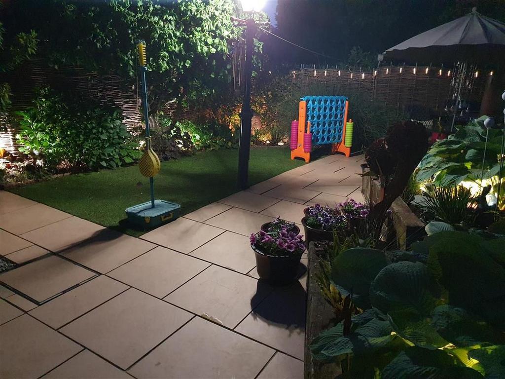 Rear Garden at Night B