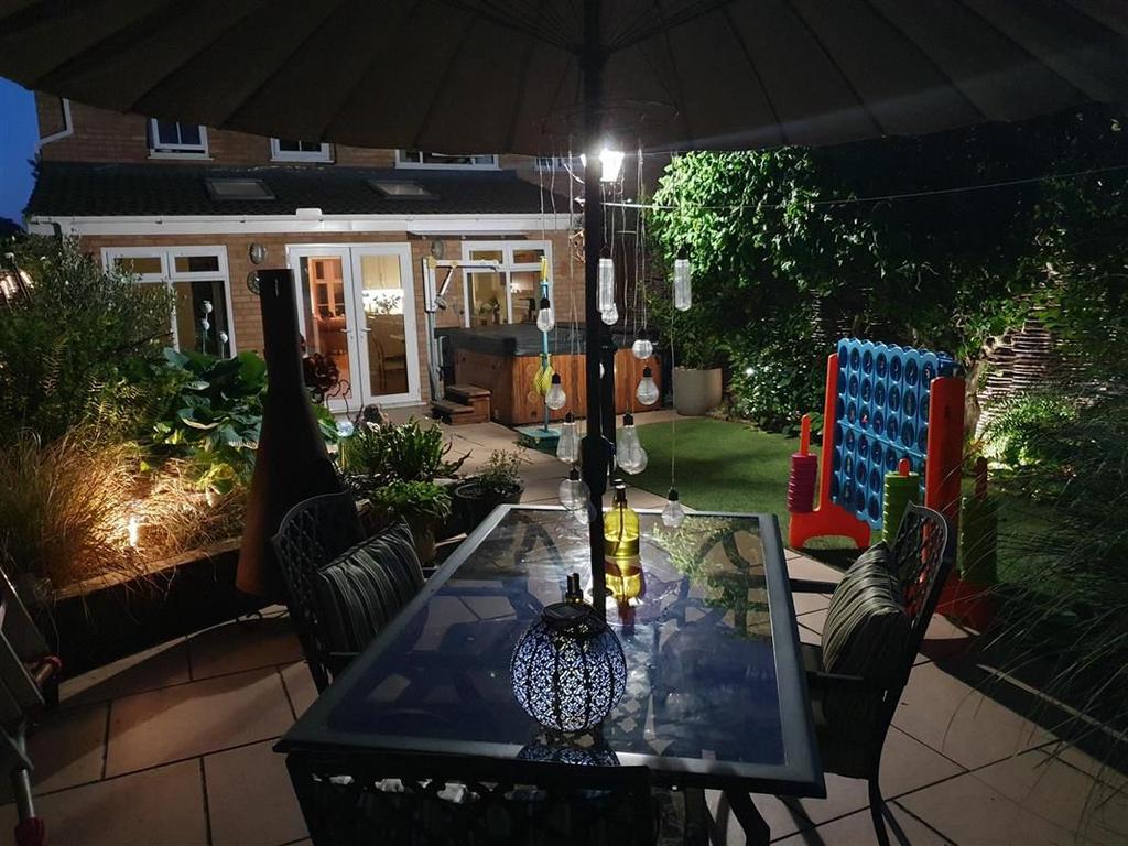 Rear Garden at Night C