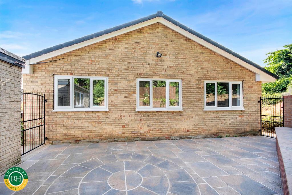 Rear patio