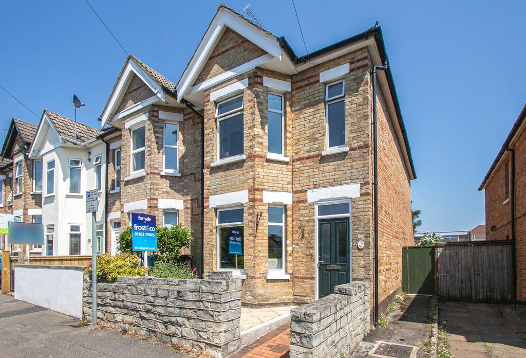 Warren Road, Lower Parkstone, Poole... 3 bed end of terrace house £370,000