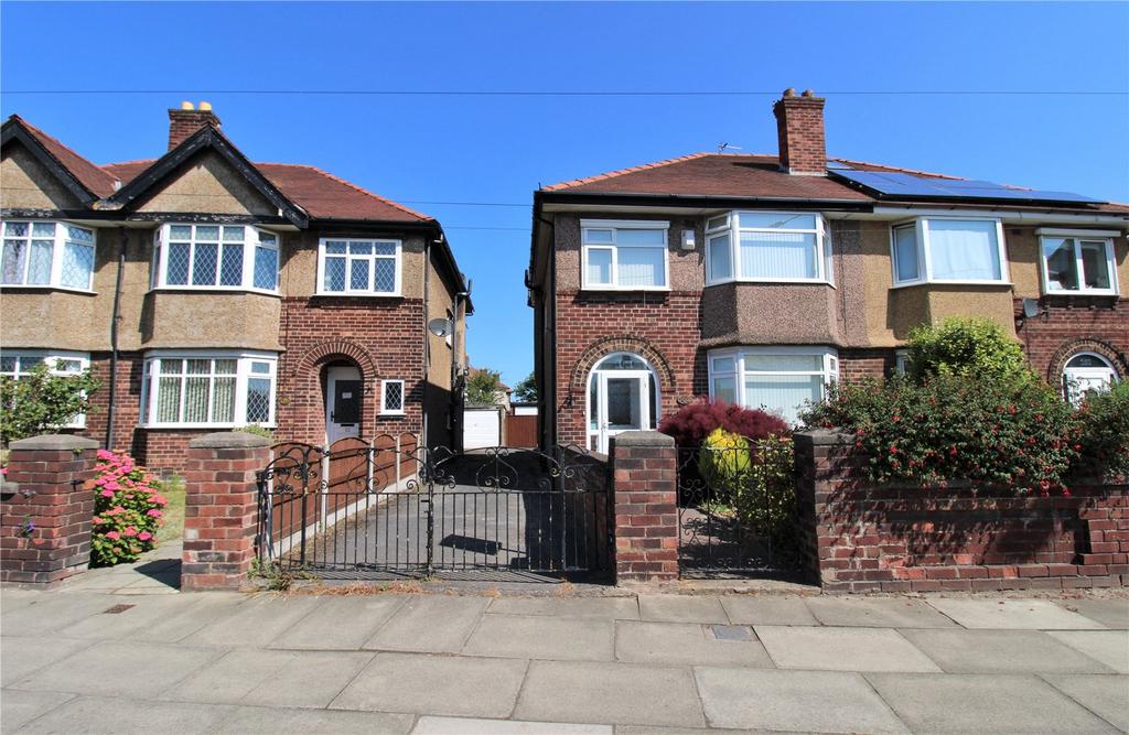 Leasowe Road, Wallasey, Merseyside, CH45 3 bed semidetached house for
