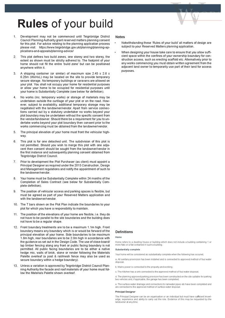 Rulesofbuild