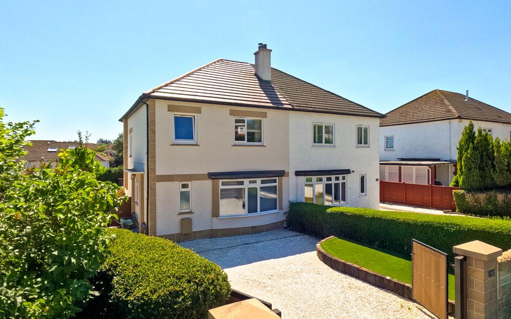 Ayr Road, Newton Mearns, East Renfrewshire, G77 6AW 3 bed semidetached