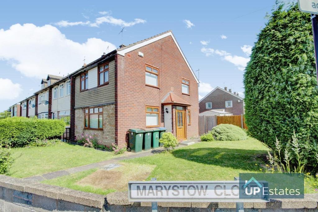 Marystow Close, Allesley, Coventry 3 bed end of terrace house for sale