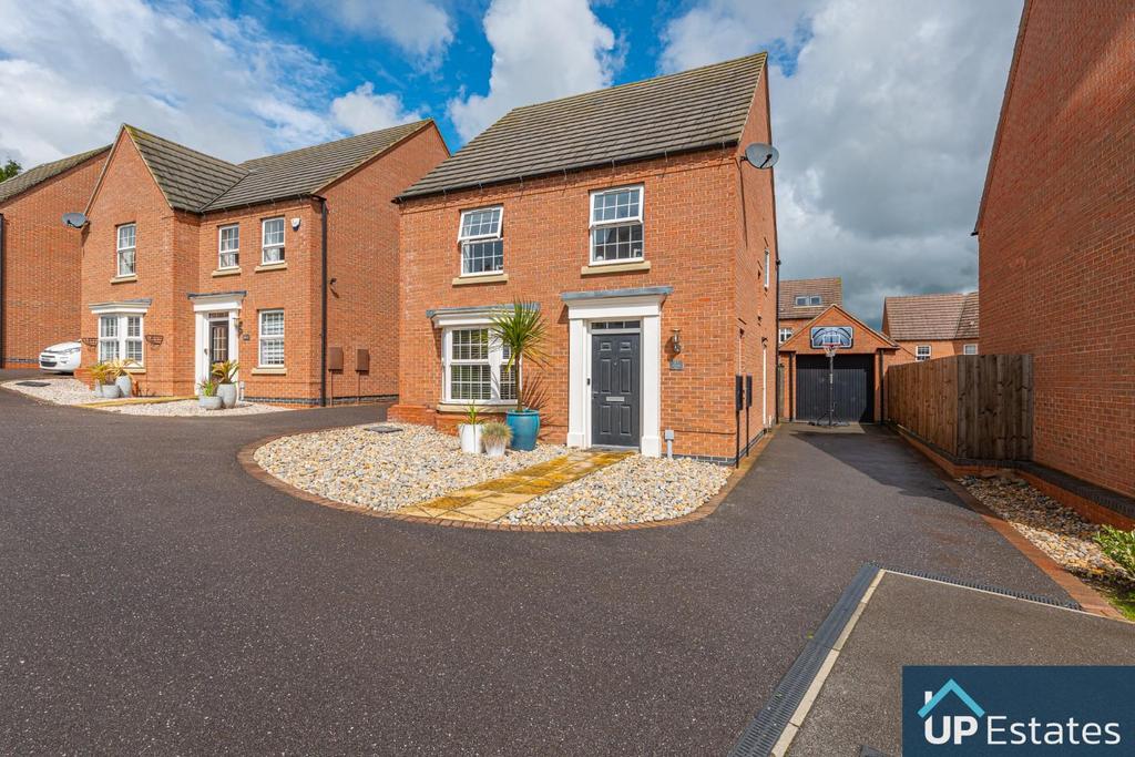 Olympic Way, Hinckley 4 bed detached house for sale £410,000