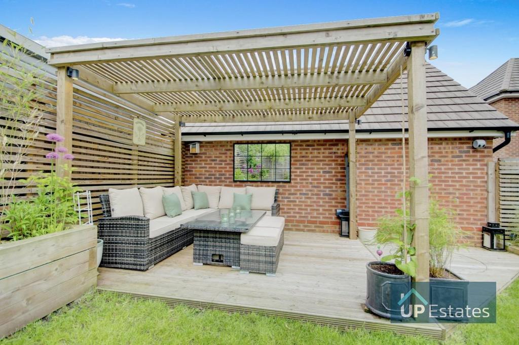 Rear garden