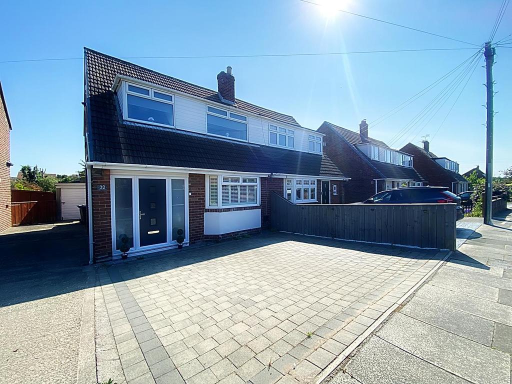 West Moor Drive, Newcastle Upon Tyne 3 bed semidetached house for sale