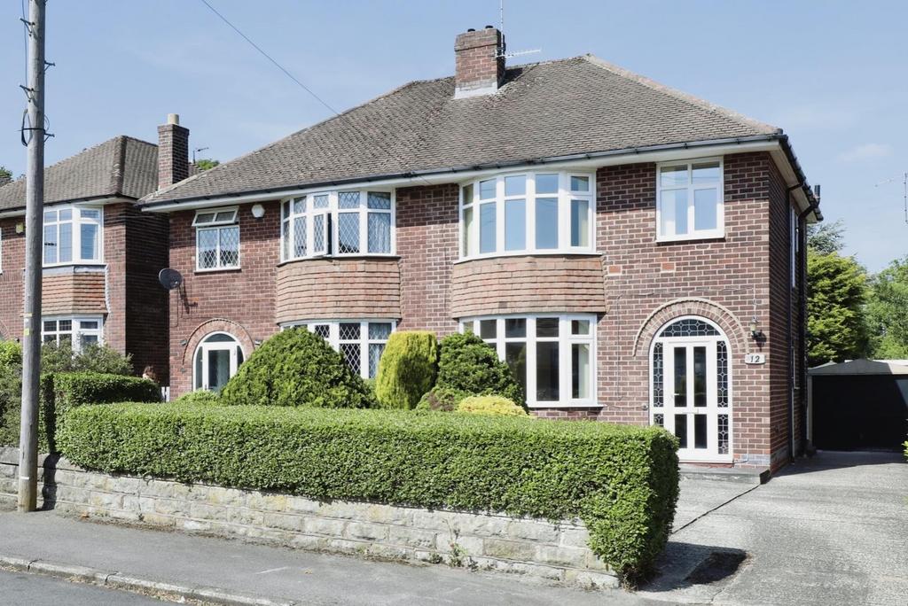 Elwood Road, Bradway, Sheffield, S17 4RH 3 bed semidetached house for