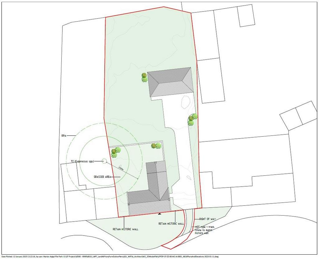 Land Dalton Piercy - Site Plan