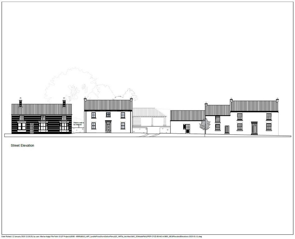 Land Dalton Piercy - Street Elevation