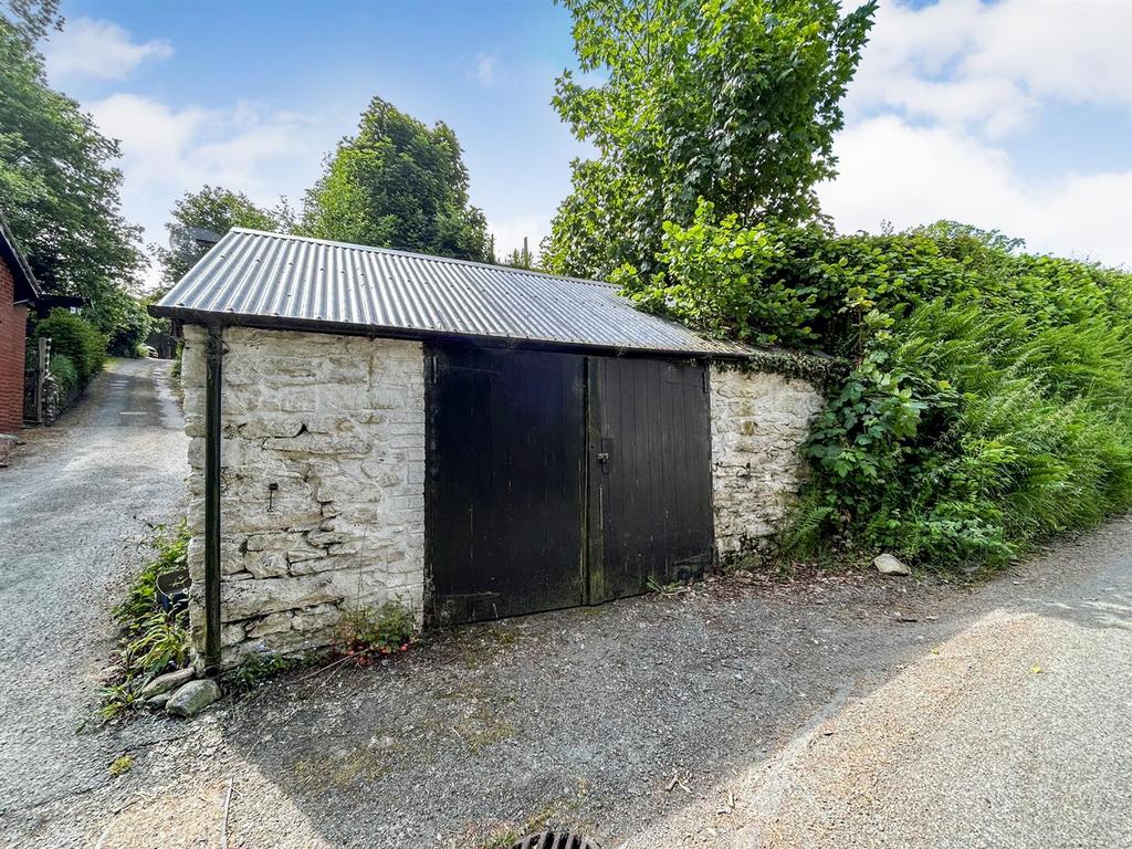 Stone garage