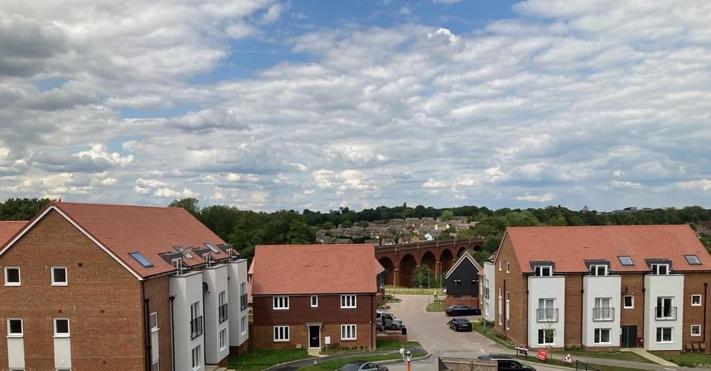 Eden House rooftop view of Bluebell Railway