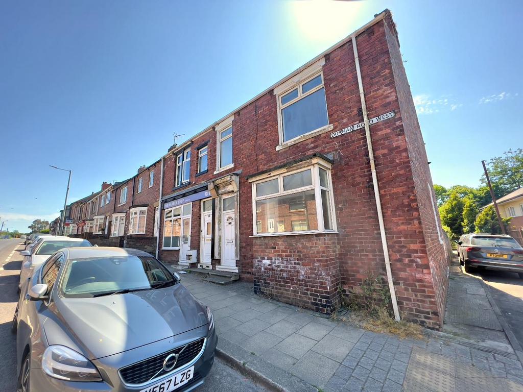 Durham Road West, Bowburn, Durham 3 bed end of terrace house for sale