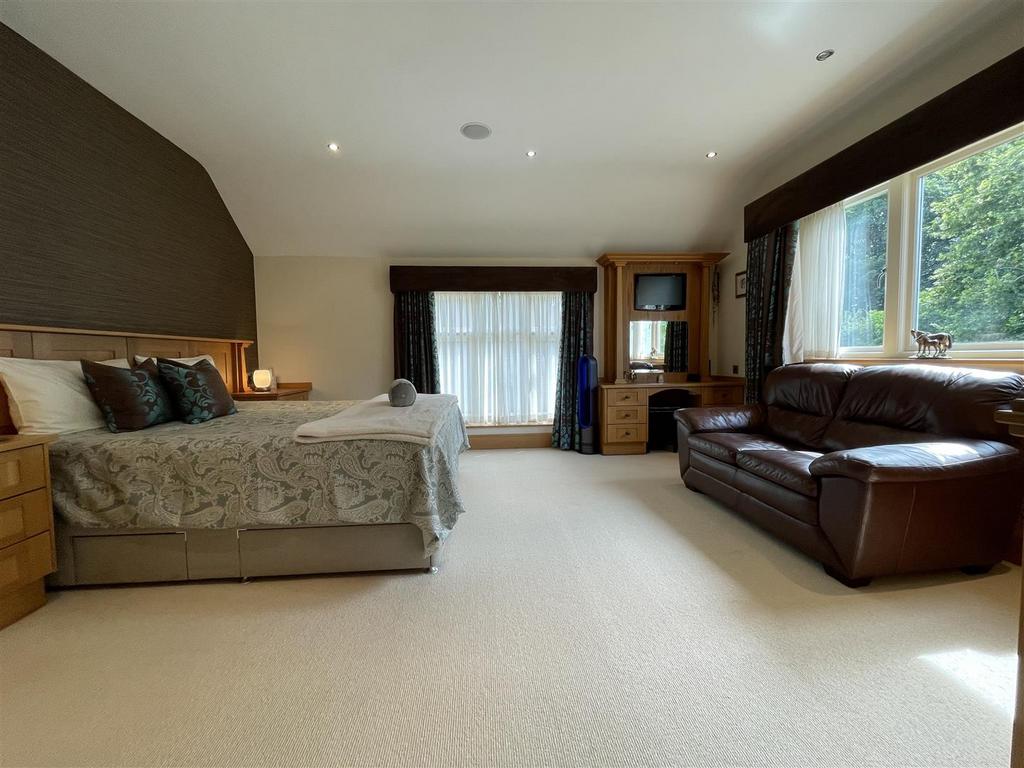 Master bedroom suite