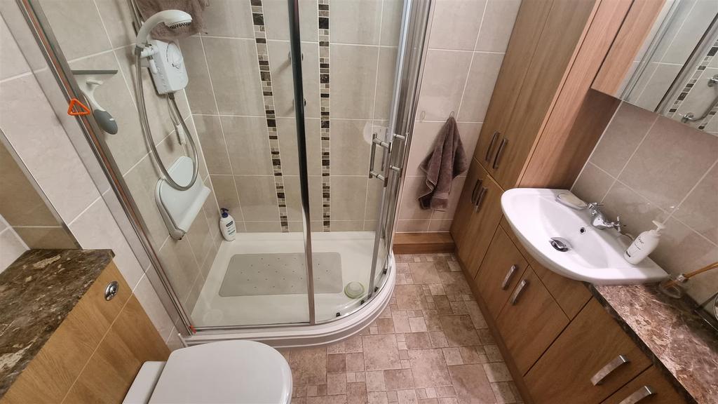 Refitted shower room