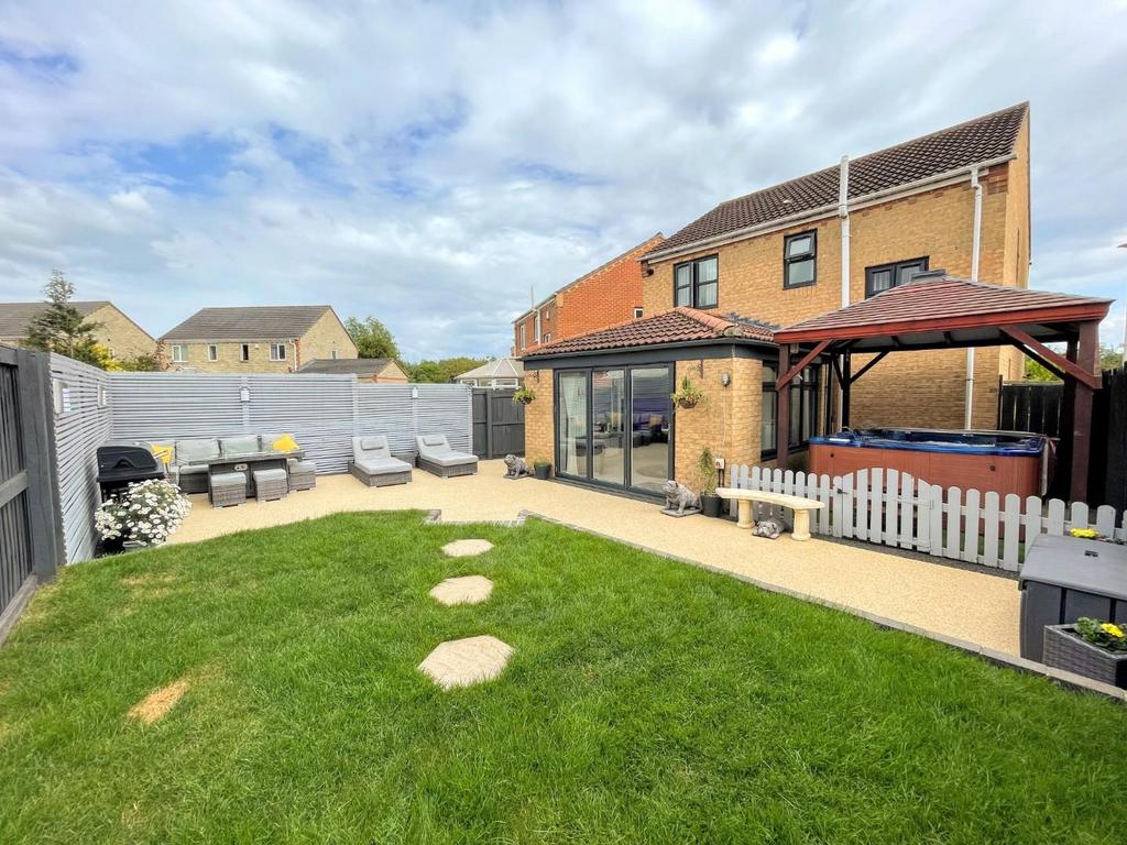 Rear garden