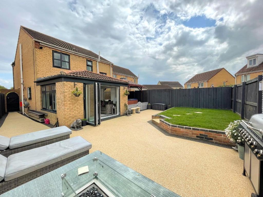 Rear garden