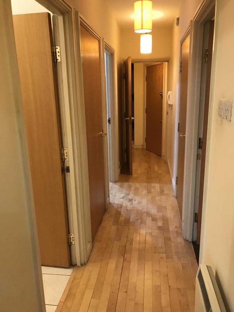 Corridor leading to all rooms