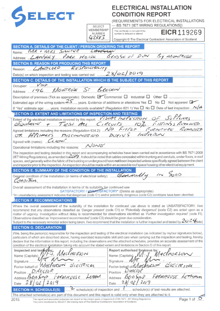 EPC Certificate