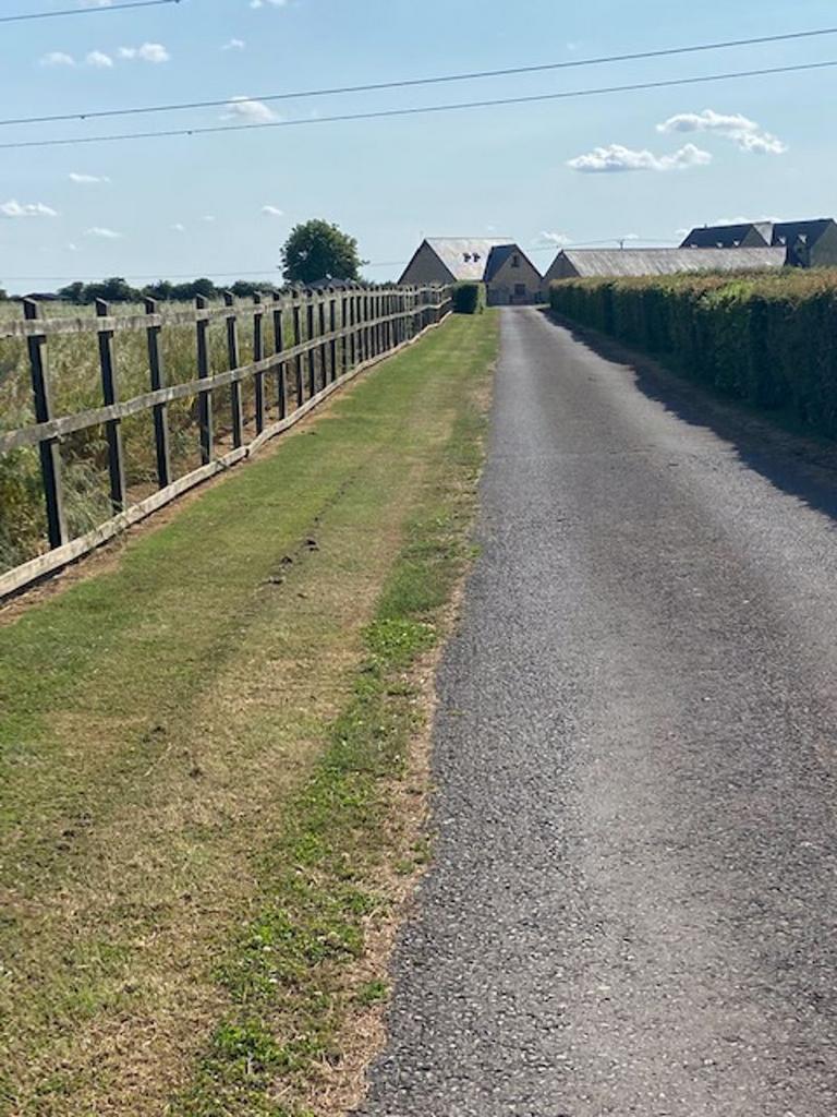Driveway to house