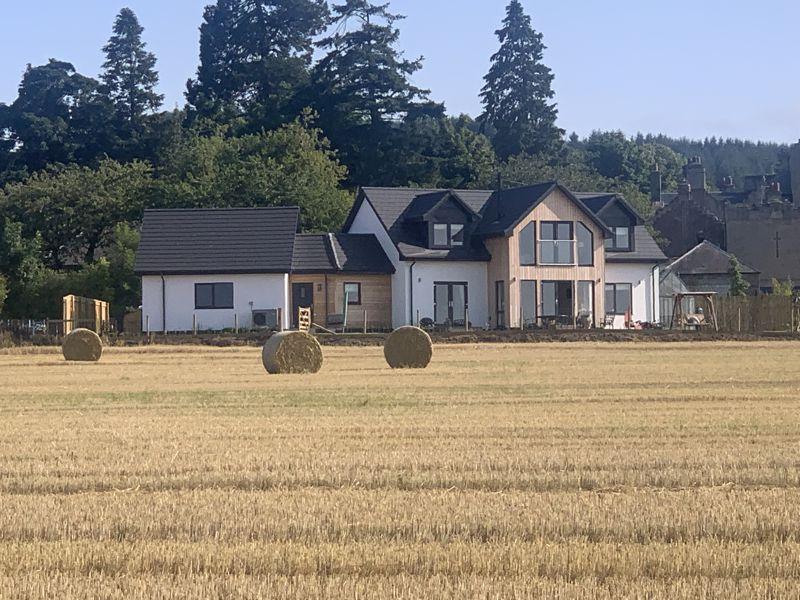 House from rear view