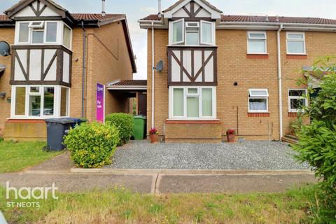 1 bedroom terraced house for sale, Lindisfarne Close, St Neots