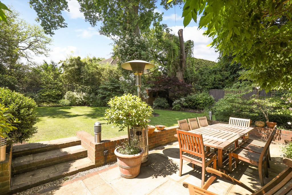 Patio view, garden