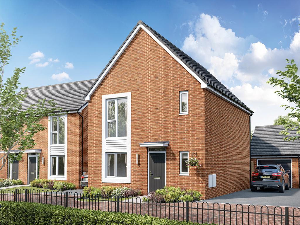 The Edwena at Meon Vale, Long Marston, Station Road CV37 3 bed detached ...