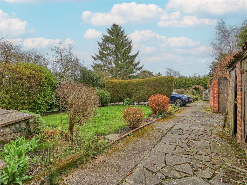Rear garden
