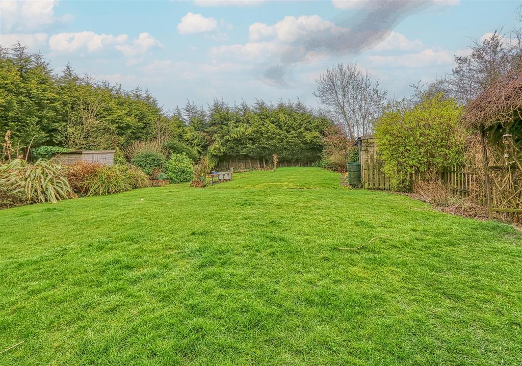 Rear garden