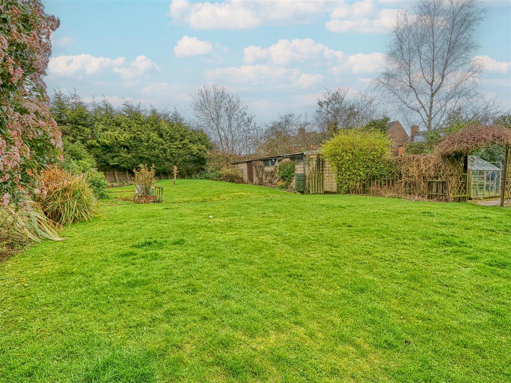 Rear garden