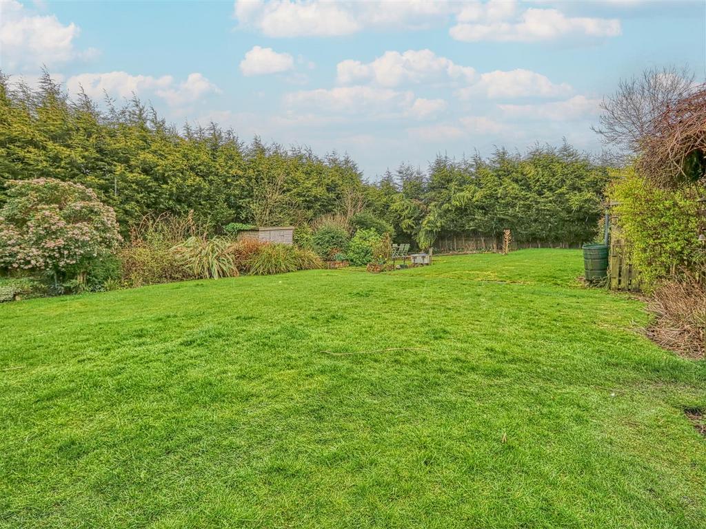 Rear garden