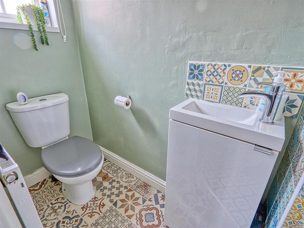 Downstairs wc