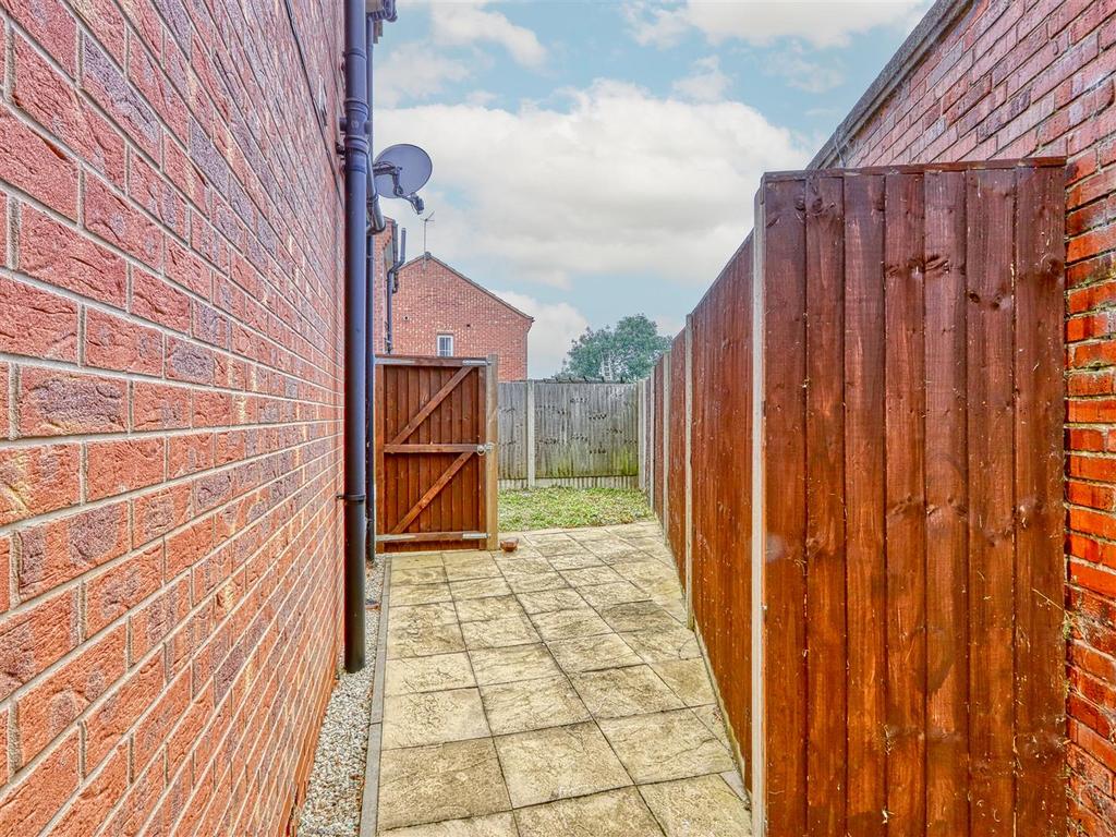 Rear garden