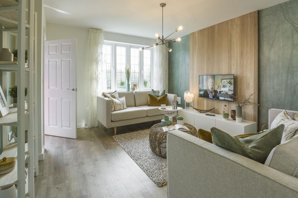 Plot 2, The Byron at Bloor Homes at Wistaston Brook, Church Lane CW2 3
