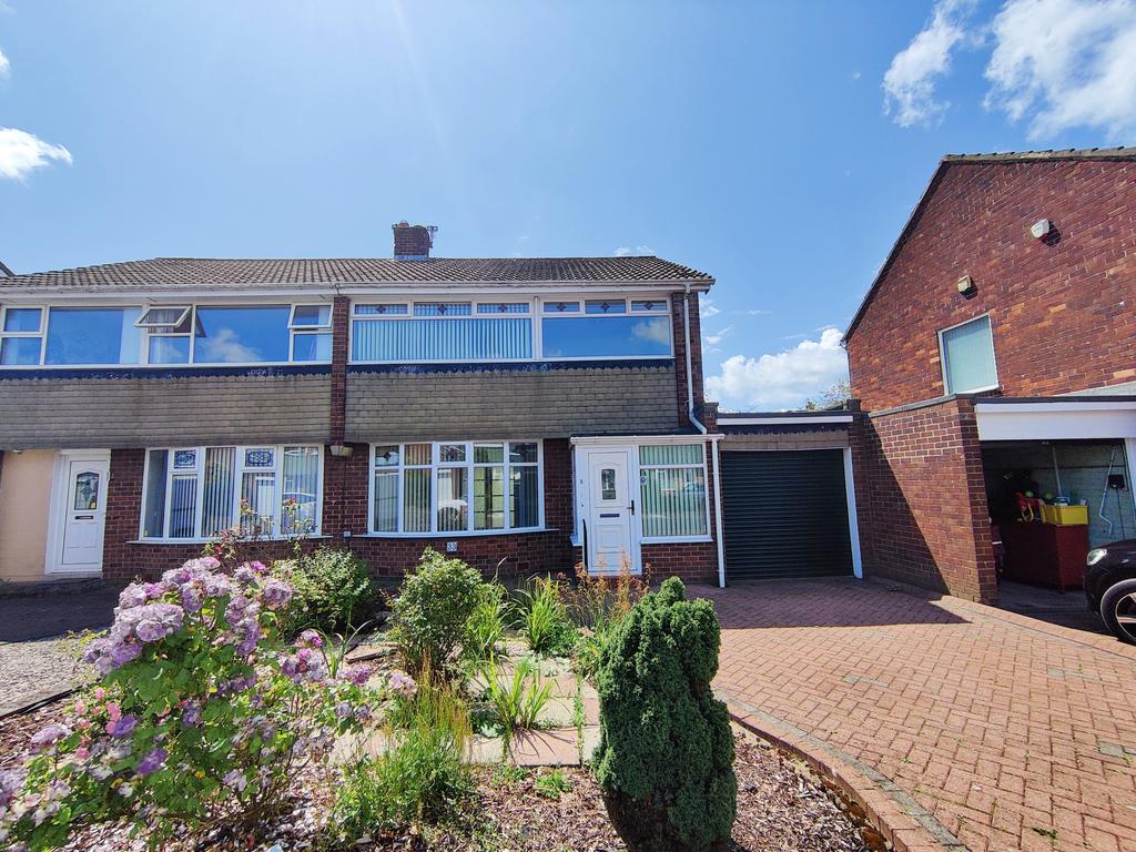 Ashdale Cresent, Chapel House, Newcastle upon Tyne, NE5 3 bed semi