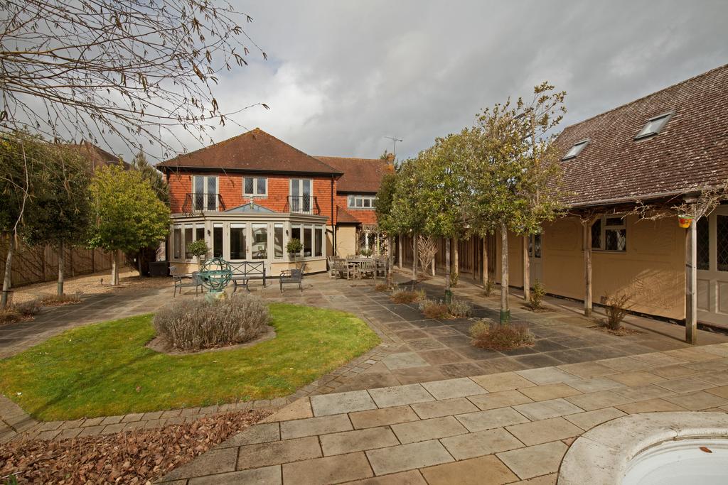 Rear of property