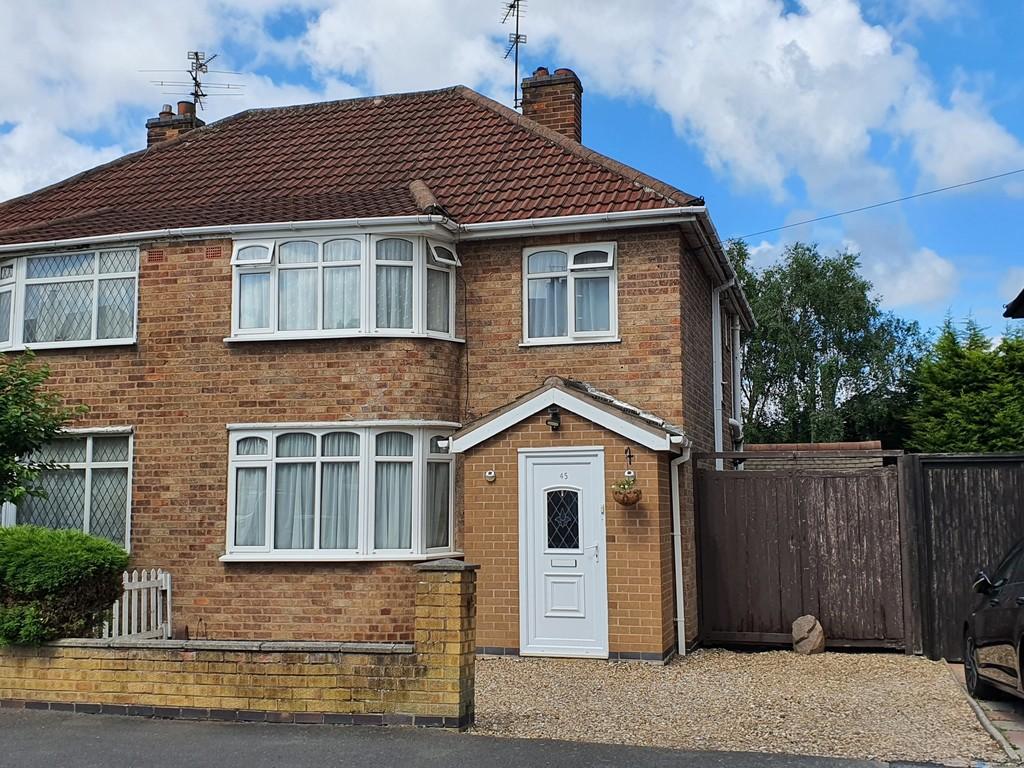 Ashbourne Road Wigston Leicester 3 Bed Semi Detached House For Sale