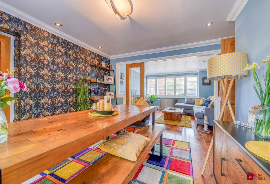 Manor Crescent, Stapleton, Leicestershire 4 bed detached house for sale