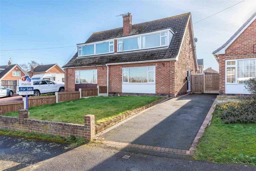 Meadow Crescent, Derby DE74 3 bed semidetached house for sale £220,000