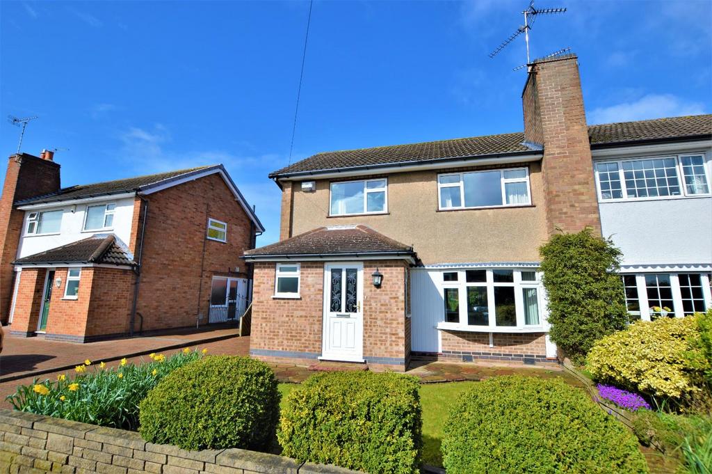 Gloucester Crescent, Wigston 3 bed semidetached house for sale £250,000