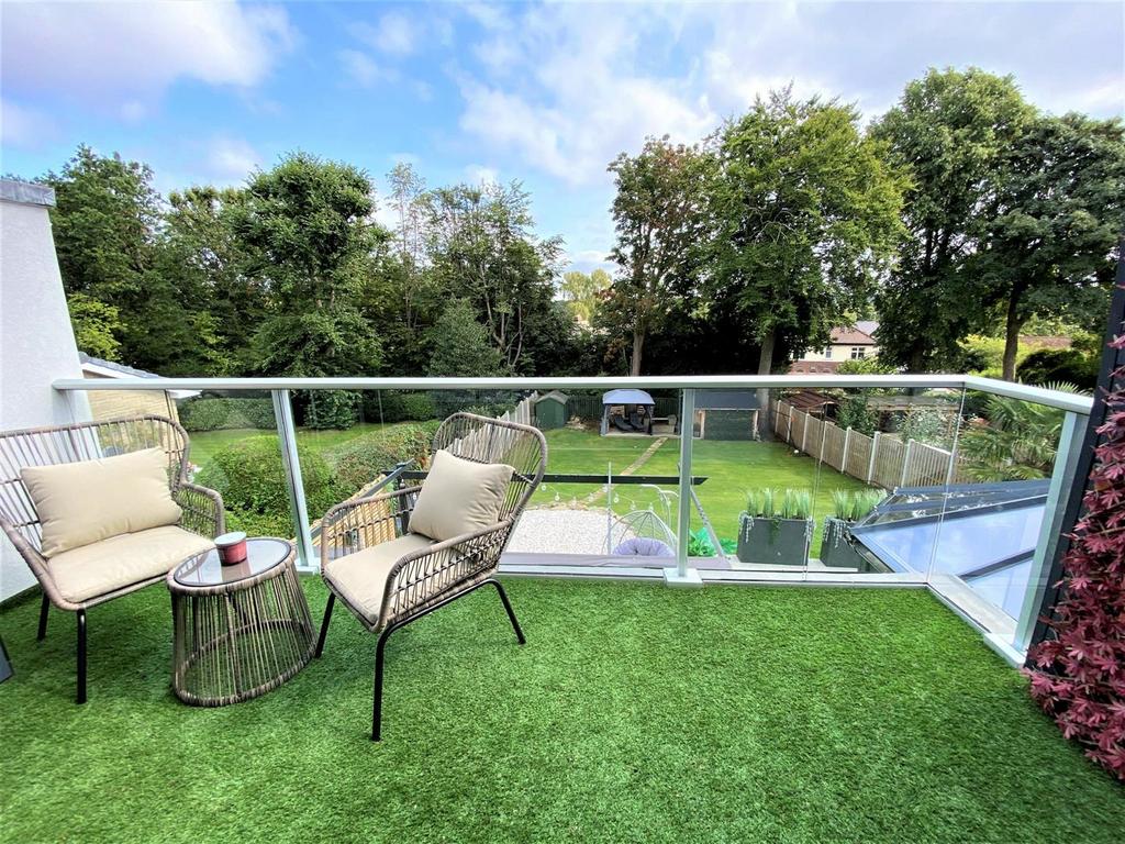 Balcony from master bed