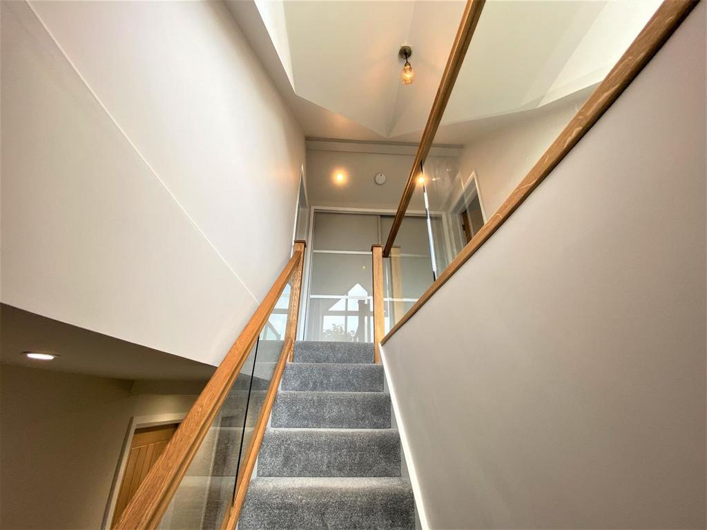 Stairs to second floor