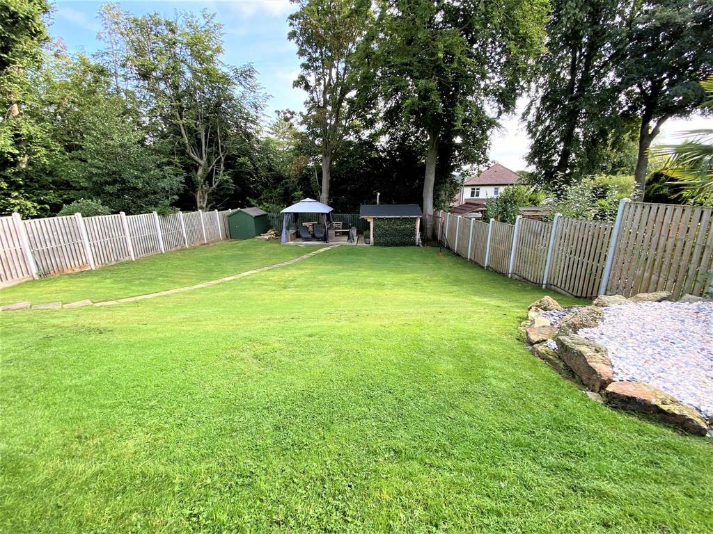 Rear garden
