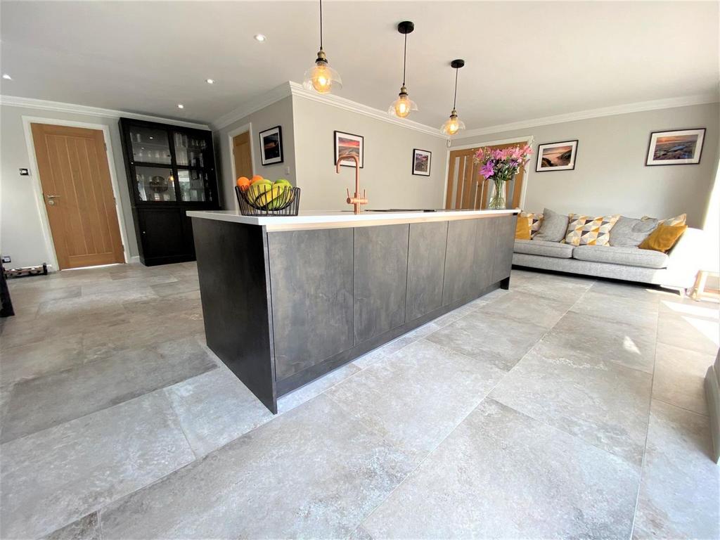 Kitchen dining family room