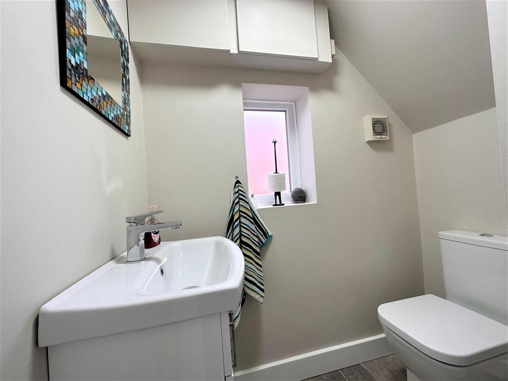 Downstairs wc