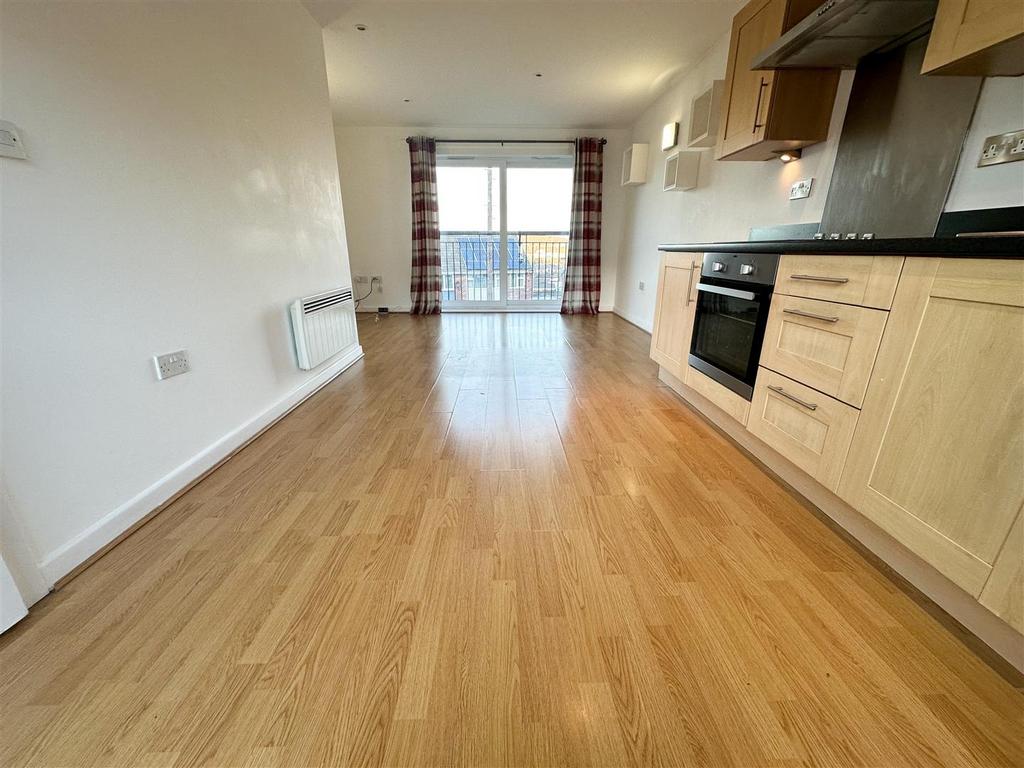 Open plan kitchen diner and lounge